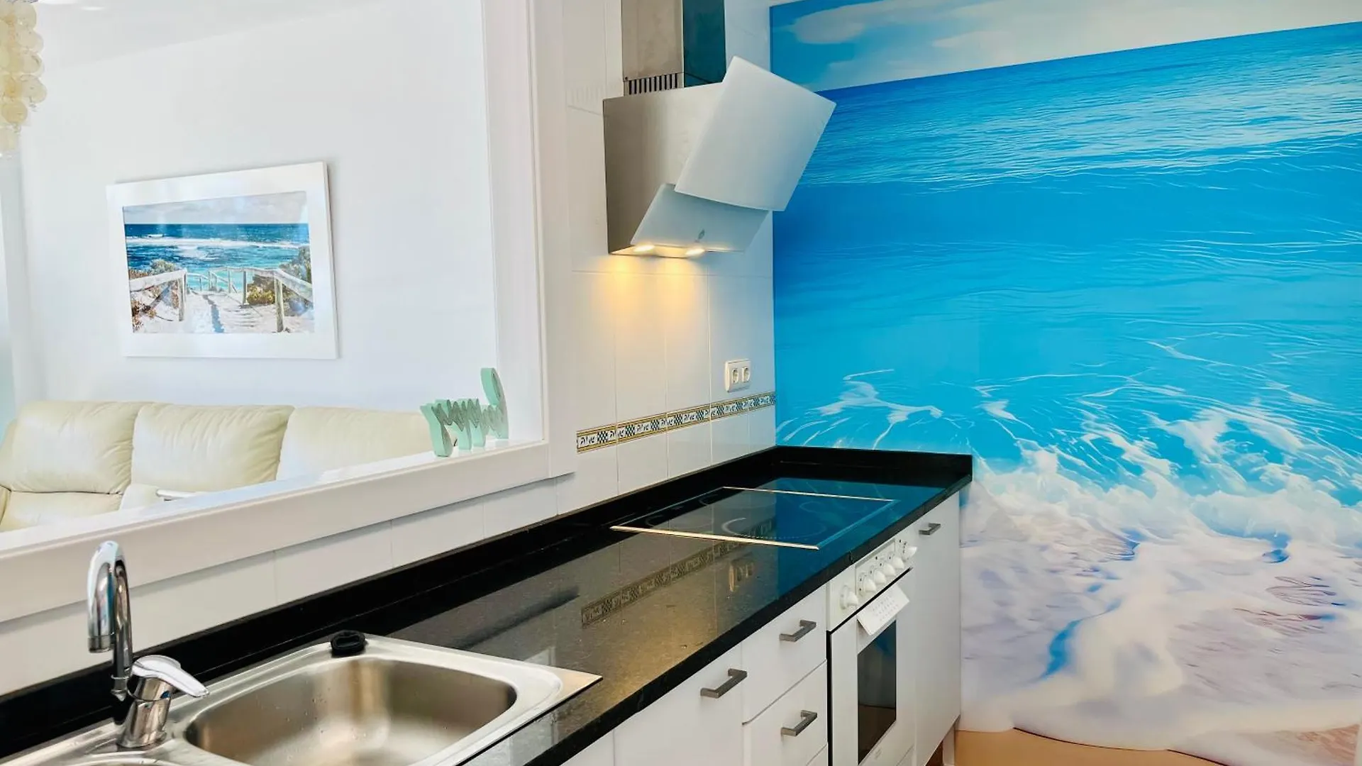 Frente A Mar Salida Directa Playa Solo 30M Agua Apartment Cubelles 0*,