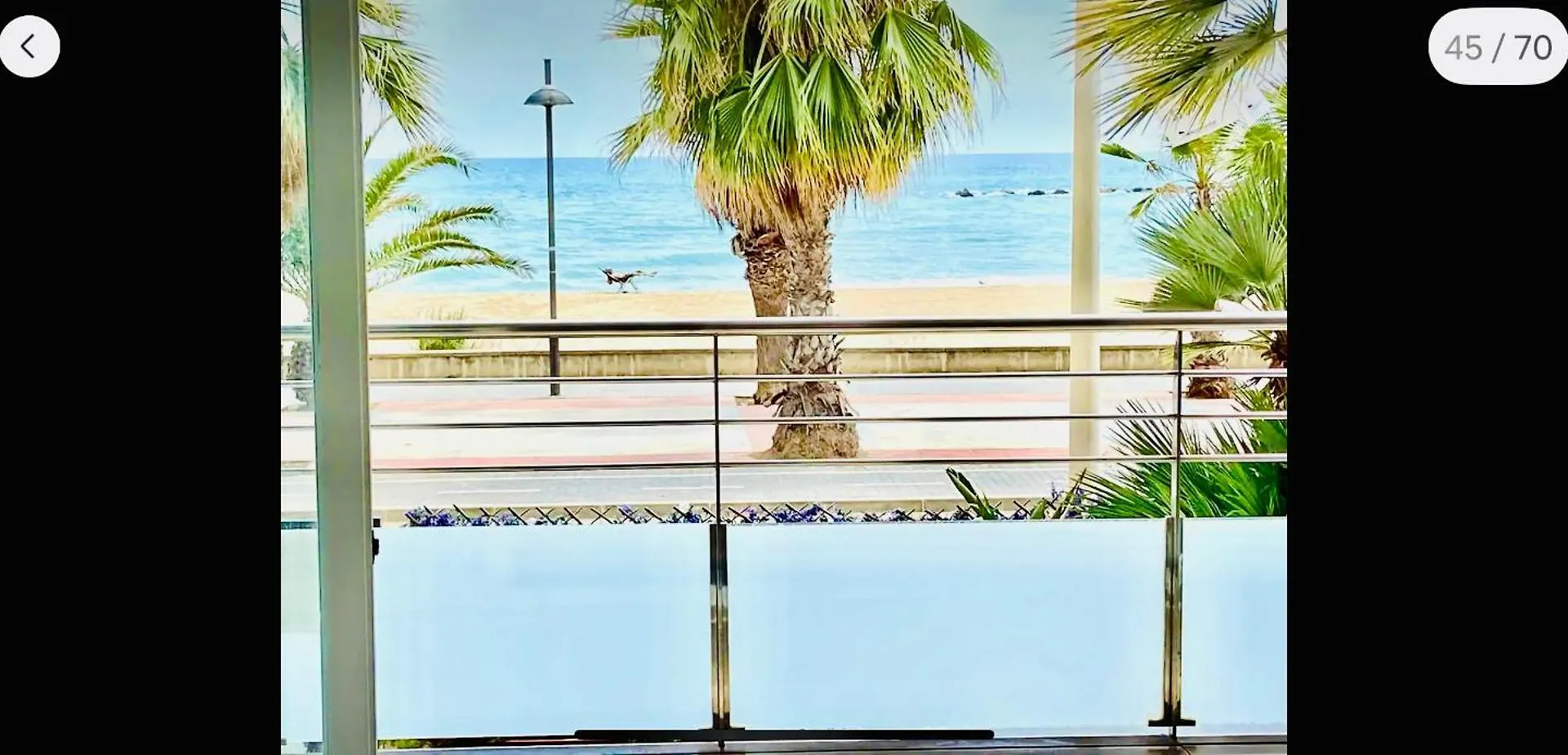 Frente A Mar Salida Directa Playa Solo 30M Agua Apartment Cubelles